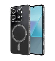 Xiaomi Redmi 13c Joke Simli Magneticsafe Kılıf - Siyah