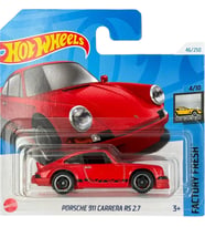 Hot Wheels - Porsche 911 Carrera Rs 2.7 - Factory Fresh 4/10 - Htd08 - Short Card - Kırmızı - Mattel (Çok Renkli)