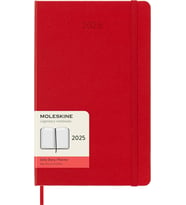 Moleskine Günlük Planlayıcı, 12 Aylık Günlük Planlayıcı 2025, Sabit Kapak Ve Elastik Kilit, Renk Kız