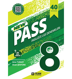 Team Elt Publishing 8. Sınıf Pass İngilizce 40Lı Denemeleri 