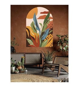 Velaris Boho Bohem Renkli Duvar Sticker