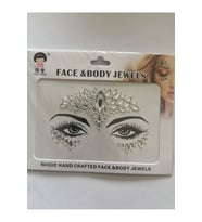 Face Gems Yüz Süsleme Taşı Vücut Kristali Model 15