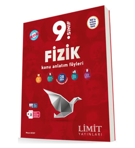 Limit Yayınları Limit 2025 9. Sınıf Fizik Konu Anlatım Föyleri Güncel Müfredat (Çok Renkli)