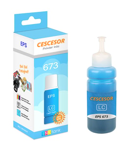 Epson 673 Açık Mavi Muadil Mürekkep - 70 ml - CESCESOR