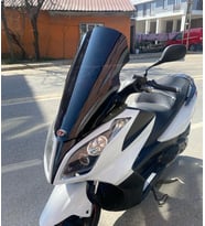 MOTOCAM Kymco Downtown 300i Ön Cam 2009-2017 Model 67cm Siyah Renkli 4mm