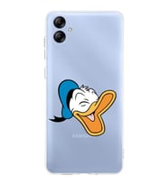 Samsung Galaxy A04e   Kapak Donald Duck Tasarımlı Şeffaf  Kılıf