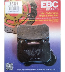 Ebc Fa304 2002-2005 BMW R 1200 CL Uyumlu Arka Fren Balatası Organik Balata