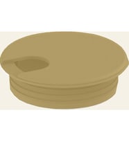 Plastik Kablo Kapağı Çap 63mm  KAYIN (Karışık)