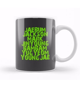 Got7 Member Kpop Got7 With Memrers Names Kupa Bardak Porselen