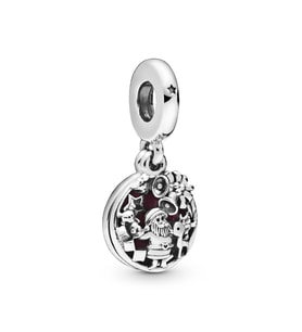 Nur Silver Kırmızı Sallantılı Noel Gümüş Charm NUR-BL00103