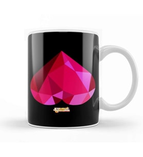 Steven Universe Crystal Gem Kupa Bardak Porselen