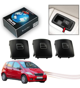 Mercedes A W169 2004-2012 Yolcu Kapısı Cam Düğmesi Takımı 3lü (Sürücü Kapısı İçin Değildir)