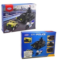SAMATLI XB-50010 XINGBAO CITY POLICE POLİS ARABASI YAPI BLOKLARI 261 PARÇA 6+