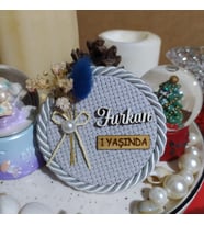 Söz-Nişan-Nikah-Kına magneti-Bebek Hediyelik Hasır Magnet