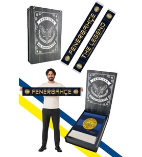 UNISEX FENERBAHÇE THE LEGEND ŞAL LAZER KUTU HEDİYELİ