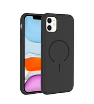 Apple iPhone 11 Kılıf M-safe Şarj Özellikli Zore Meta Kapak