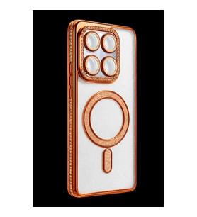 Newface Mi 17t Pro Joke Simli Magneticsafe Kılıf - Turuncu