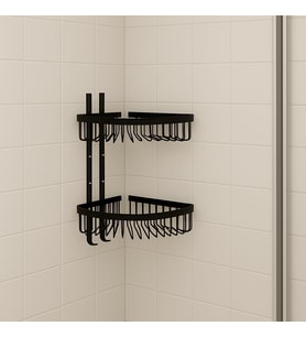 Vitra Base 400 A4416036 Malzemelik, İkili, Mat Siyah (Standart)