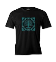 Druidic Yggdrasil - Hayat Ağacı Siyah Erkek Tshirt