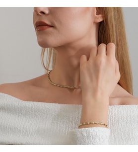 Goldium 14 Ayar Altın Özel Tasarım Set