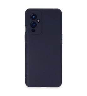 One Plus 9 Kılıf Nano İçi Kadife Silikon - Lacivert
