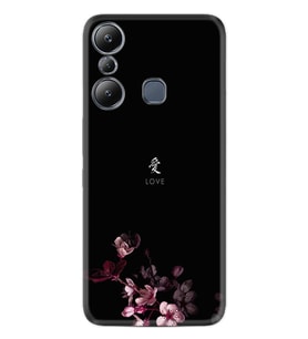 Infınix Hot 20i Kılıf Silikon Desen Özel Seri Love 1629