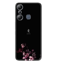 Infınix Hot 20i Kılıf Silikon Desen Özel Seri Love 1629