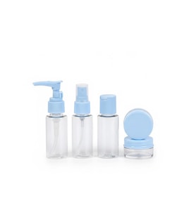 Taşınabilir 5 Parça Seyahat Kozmetik Seti 30 ml Sızdırmaz