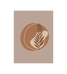 Bohem Minimalist Çizgisel Kanvas Tablo 0016