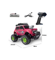 Uzaktan Kumandalı Full Fonksiyon Şarjlı Işıklı Off Road Oyuncak Araba 27.5 Cm