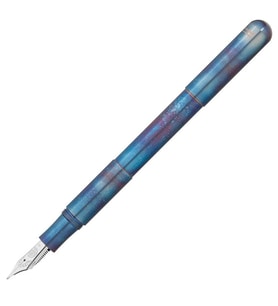 Kaweco Supra Fireblue Dolma Kalem Medium Uç  İsme Özel Kalem (Karışık)