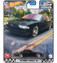 Mattel Hotwheels Hot Wheels Premium Boulevard '96 Chevy Impala Ss Hkf20