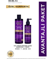 Bioblas Biotin & Kafein Saç Dökülmesine Karşı Tonik + Şampuan
