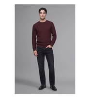 Defacto Standart Fit Basic Bordo Erkek Kazak H8887AX/BR34