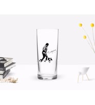 BK Home Renkli Baskılı Atatürk Temalı Rakı Bardağı-16 (Beyaz)