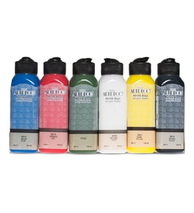 Artdeco Akrilik Boya 140 ml. x 6 Renk Basic Set 
