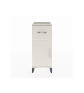 Hyperion Komodin Tek Raflı Tek Çekmeceli Tek Kapaklı 44x44x106 Aytaşı-Aytaşı