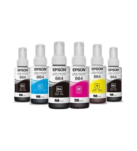 Epson 664 L300 Multipack +2 Siyah Mürekkep Kartuş Seti.