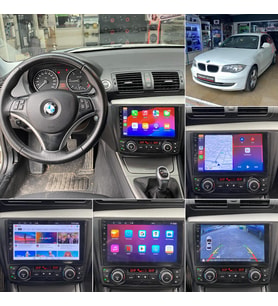 BMW E87 1 KASA carplay YOUTUBE yandex WİFİ usb BT KAMERA
