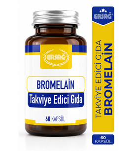 ERSAĞ Bromelain Takviye Edici Gıda 60 Kapsül