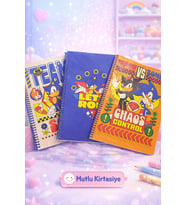 SONİC A4 KARELİ 80 YAPRAK DEFTER