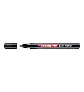 EDDING 791 ÇOK AMAÇLI ÖRTÜCÜ PAINT MARKER BOYA KALEMİ SİYAH