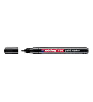 EDDING 791 ÇOK AMAÇLI ÖRTÜCÜ PAINT MARKER BOYA KALEMİ SİYAH