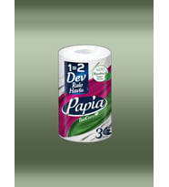 Papia Kağıt Havlu - Dev Rulo - 3 Katlı - 1 Adet (000)