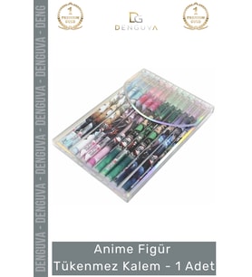 #Kalem Model 6 Koleksiyonluk Hediyelik Karakterli Tasarım Ergonomik Anime Figür Tükenmez Kalem