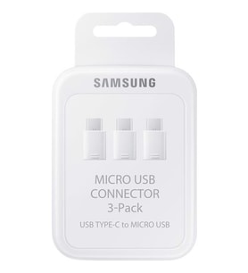 Micro USB to USB Type C Adaptörü 3-Pack EE-GN930KWEGWW