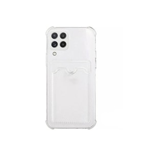 SAMSUNG GALAXY S21 ULTRA/S30 ULTRA İLE UYUMLU Kamera Korumalı Şeffaf Kartlıklı Card Case