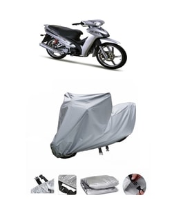 Modenas KRISTAR Gri Motosiklet Brandası ARKA ÇANTA UYUMLU DEĞİLDİR