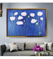 Altın Çerçeveli dekoratif tablo l1091 (Gold)