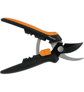 Fiskars Çiçekçi Makası Sp14, Uzunluk: 24 Cm, Yüksek Kaliteli Çelik Bıçaklar/Plastik Sap, Siyah/Turun